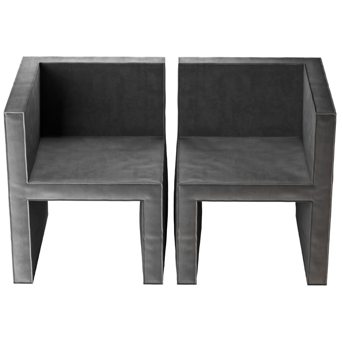 HT207 Armchair 3D model_3