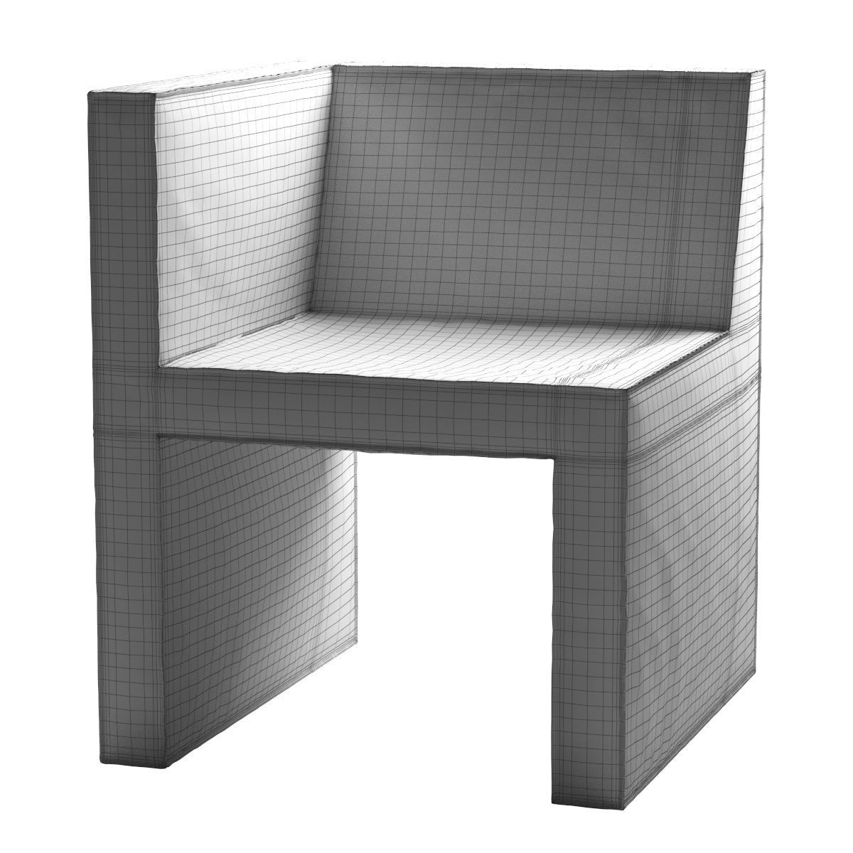 HT207 Armchair 3D model_10