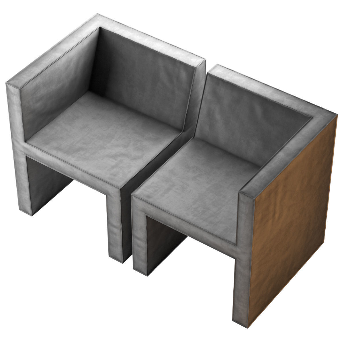 HT207 Armchair 3D model_9