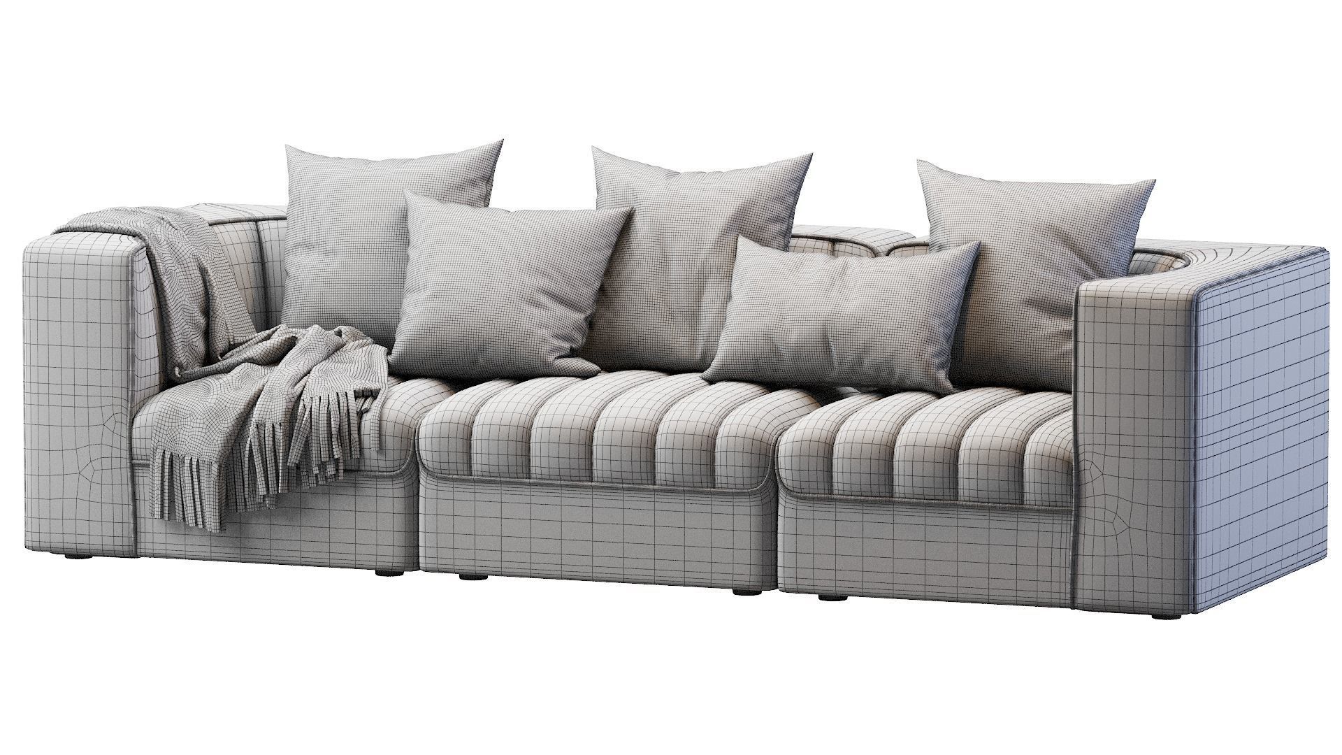 9000 Sofa by ARFLEX 3D model_13