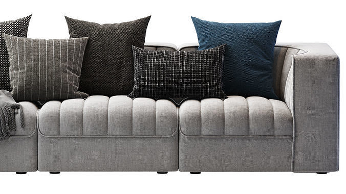 9000 Sofa by ARFLEX 3D model 6