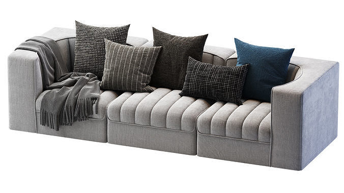 9000 Sofa by ARFLEX 3D model 3