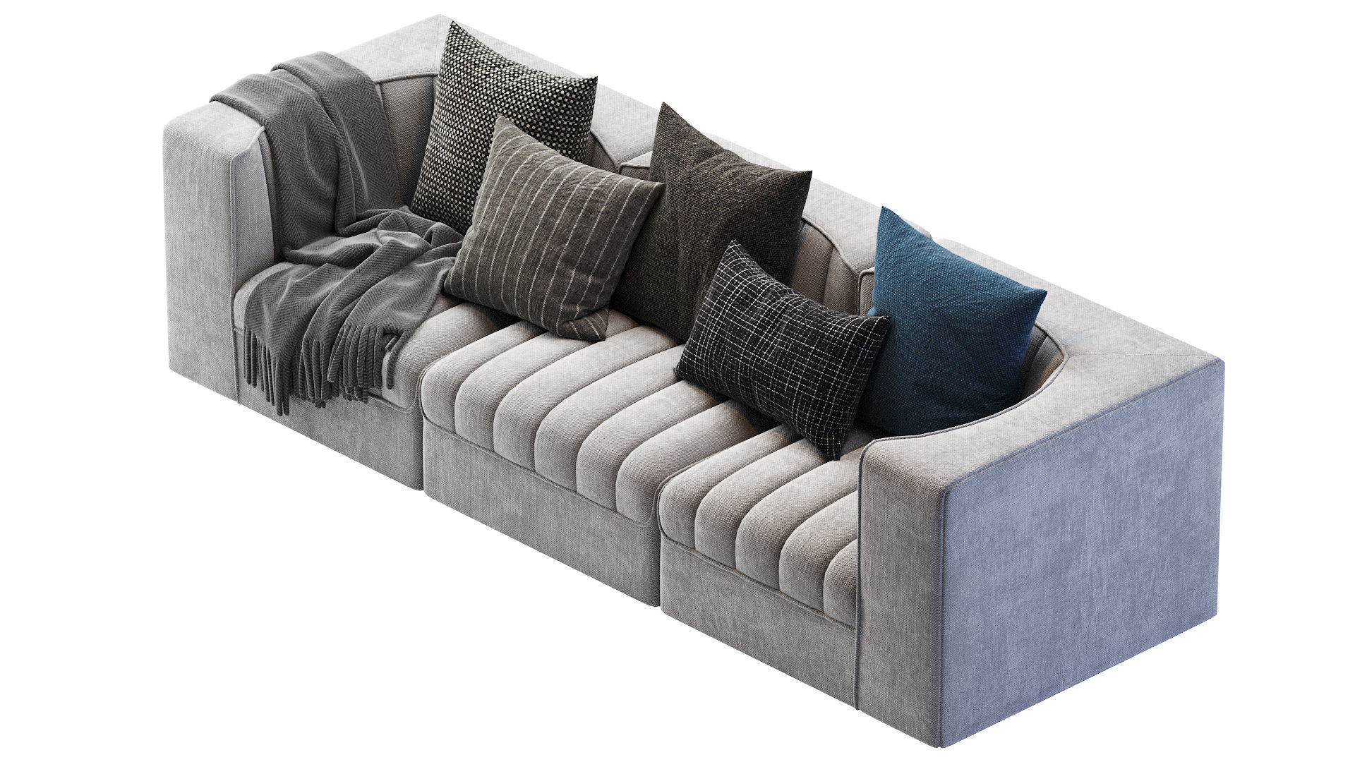 9000 Sofa by ARFLEX 3D model_6
