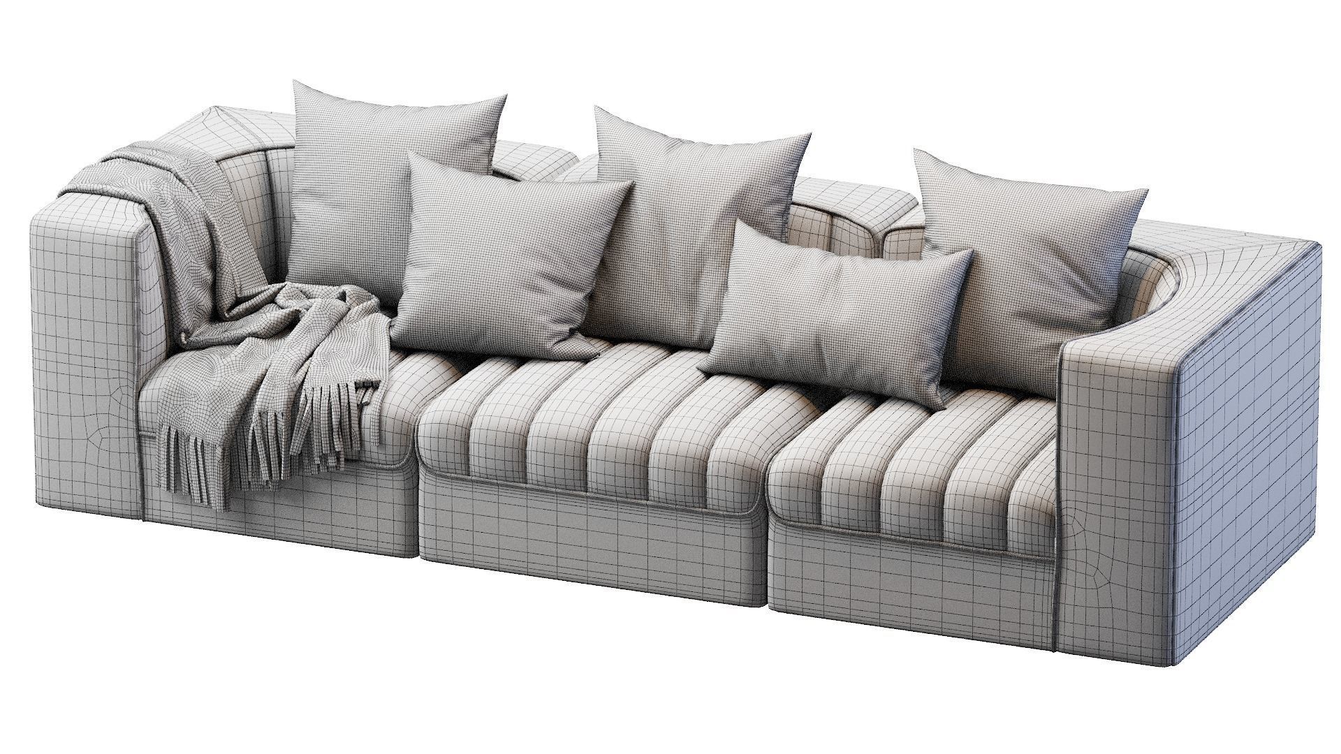 9000 Sofa by ARFLEX 3D model_15