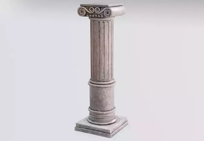 Greek-Roman Pillar - Column - Realistic 4k Stone 