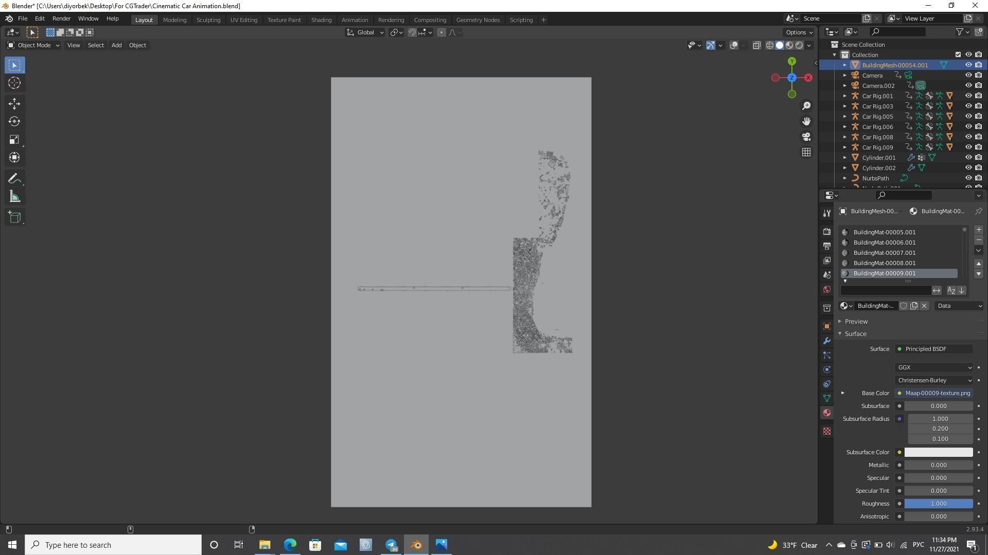 Cinematic Car Animation  3D model_21