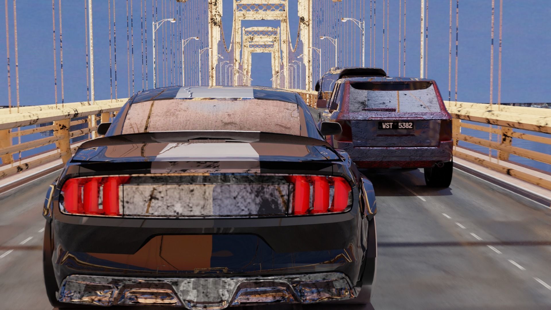 Cinematic Car Animation  3D model_16