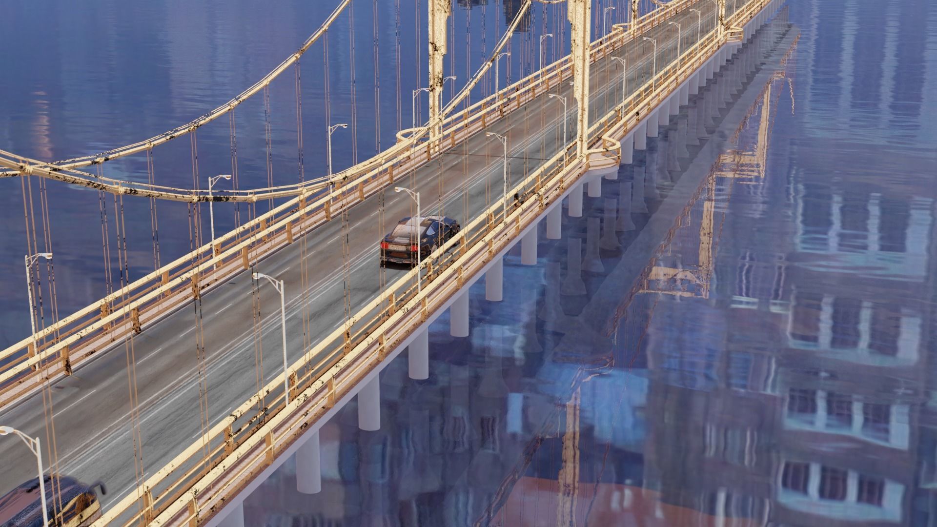 Cinematic Car Animation  3D model_13