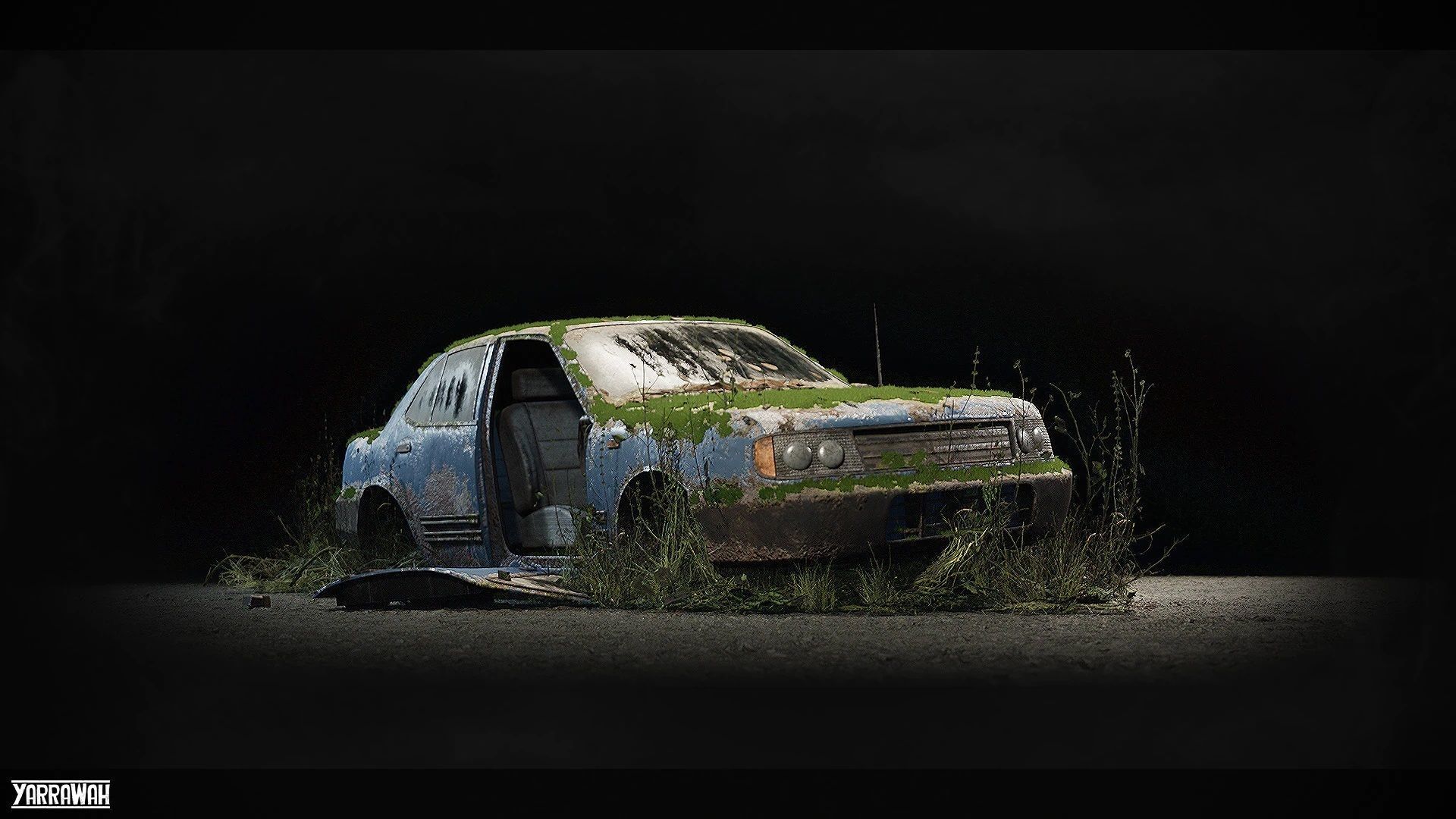 Procedural Vehicles - Four Pack UE4 UE5 Low-poly 3D model_25