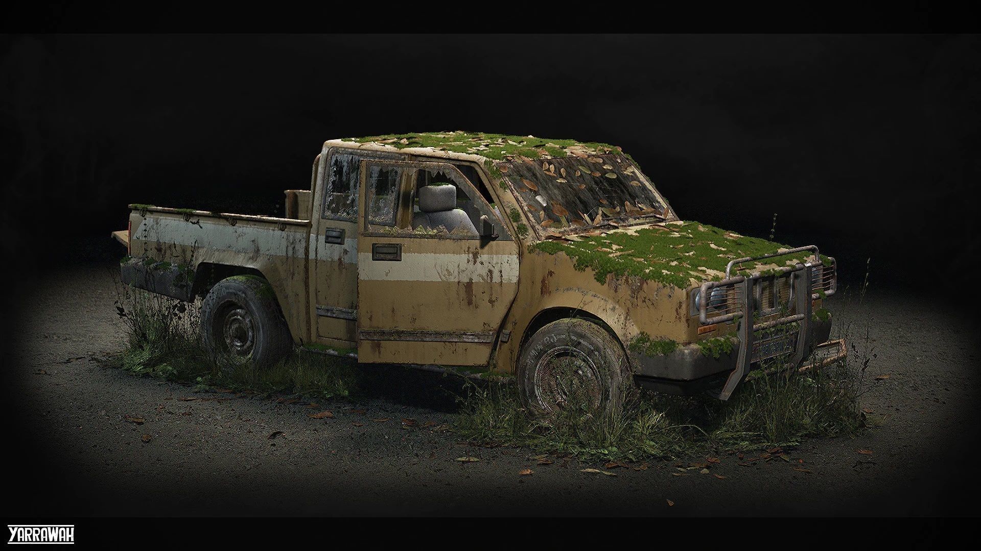 Procedural Vehicles - Four Pack UE4 UE5 Low-poly 3D model_22