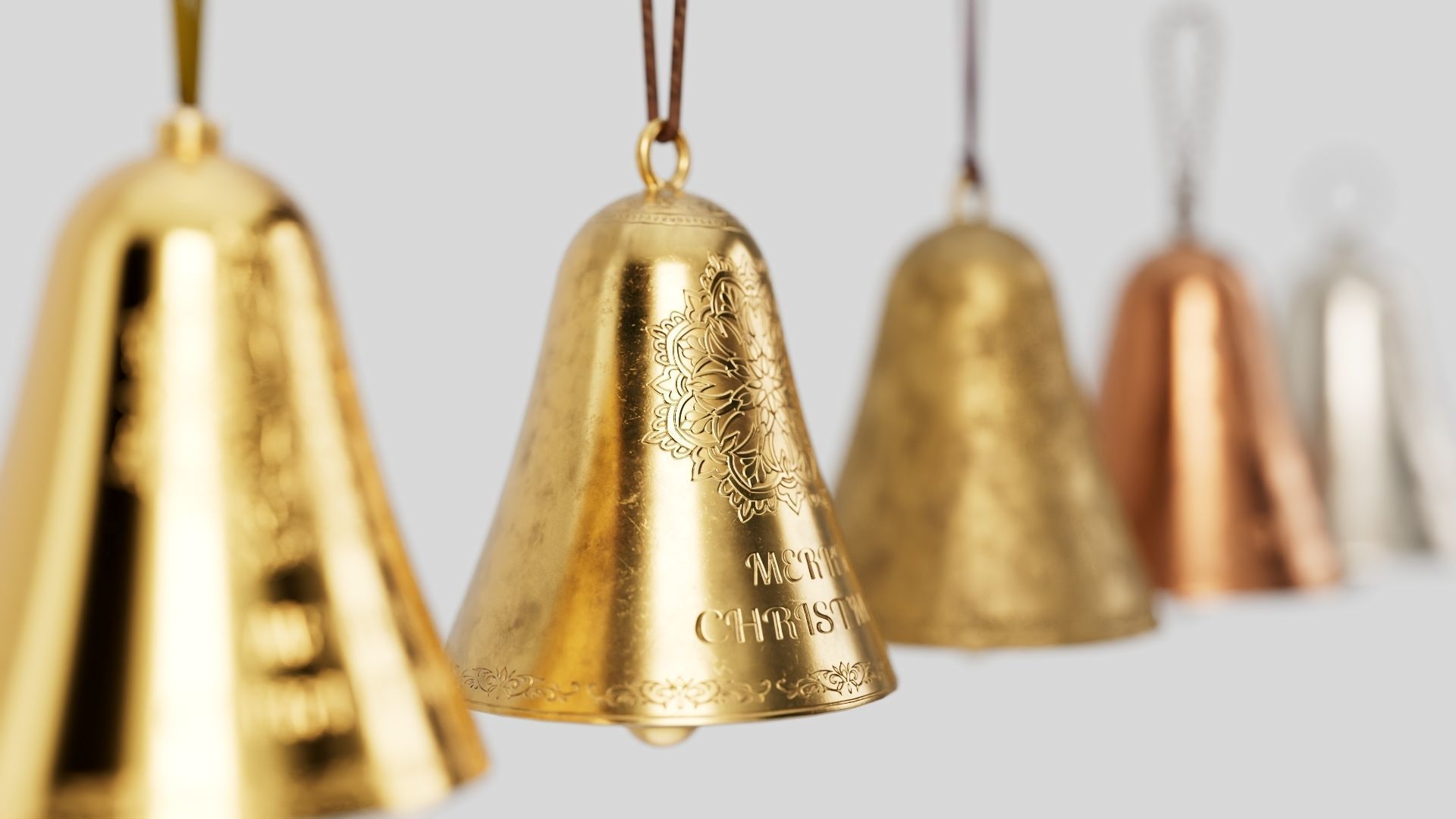 Christmas bell builder v4 with 14 mesh 4 skin and 3 colors 3D model_2