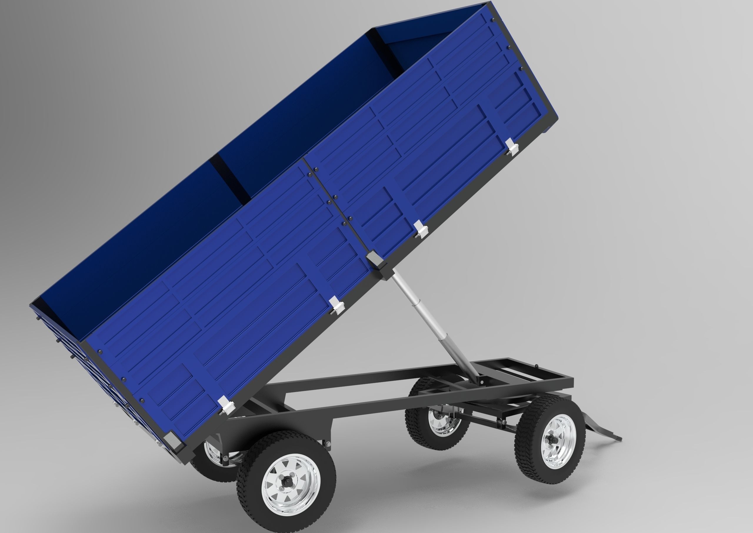 Tractor Trailer 3D model_10