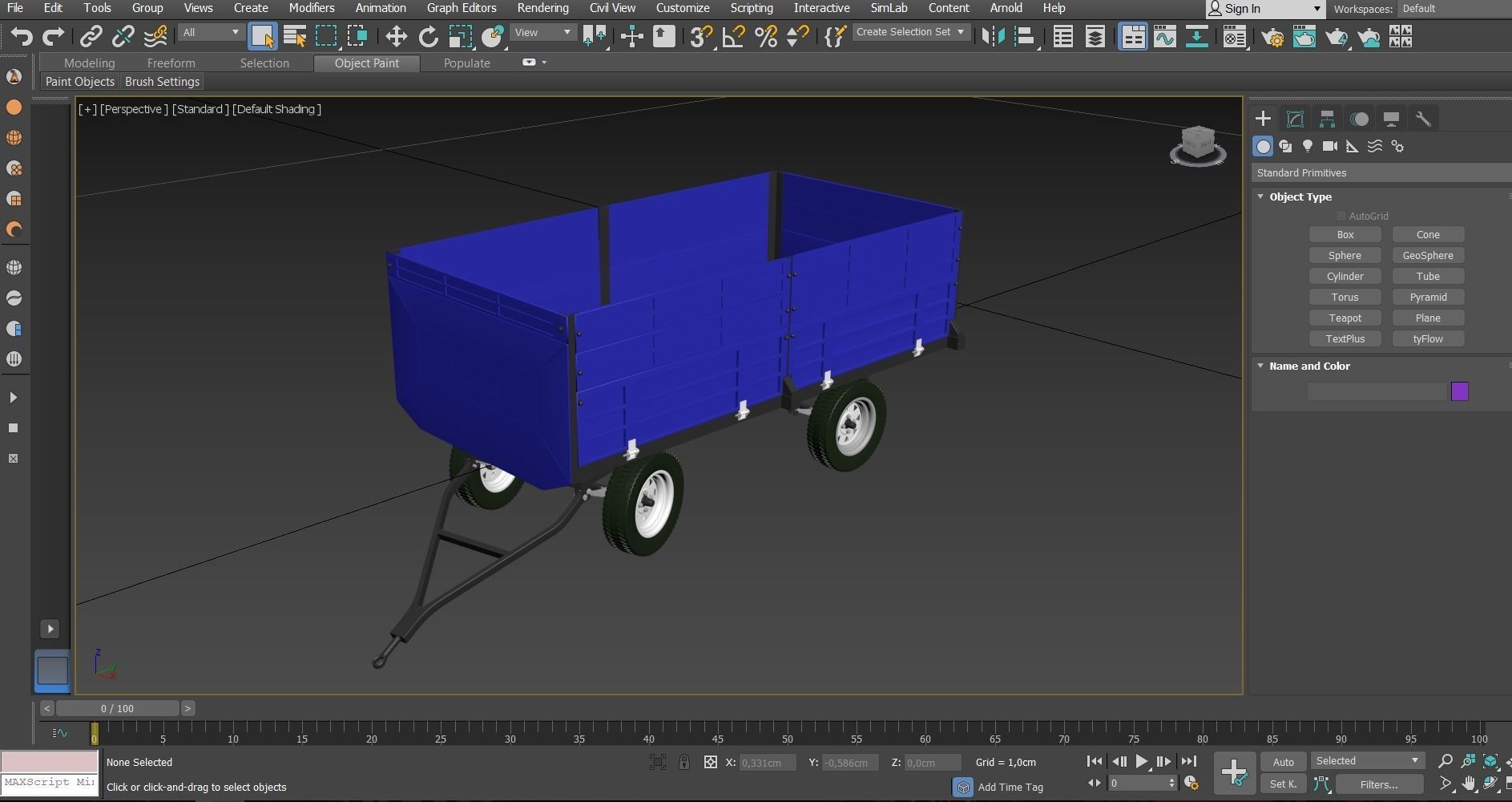 Tractor Trailer 3D model_15