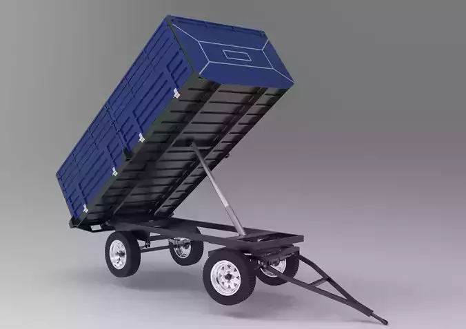 Tractor Trailer 3D model