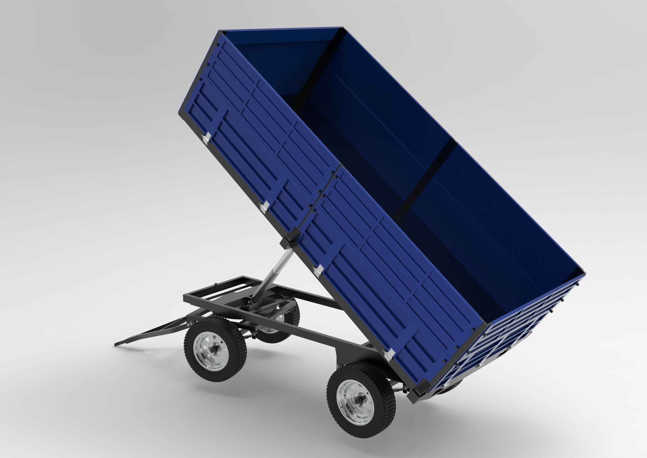 Tractor Trailer 3D model_8