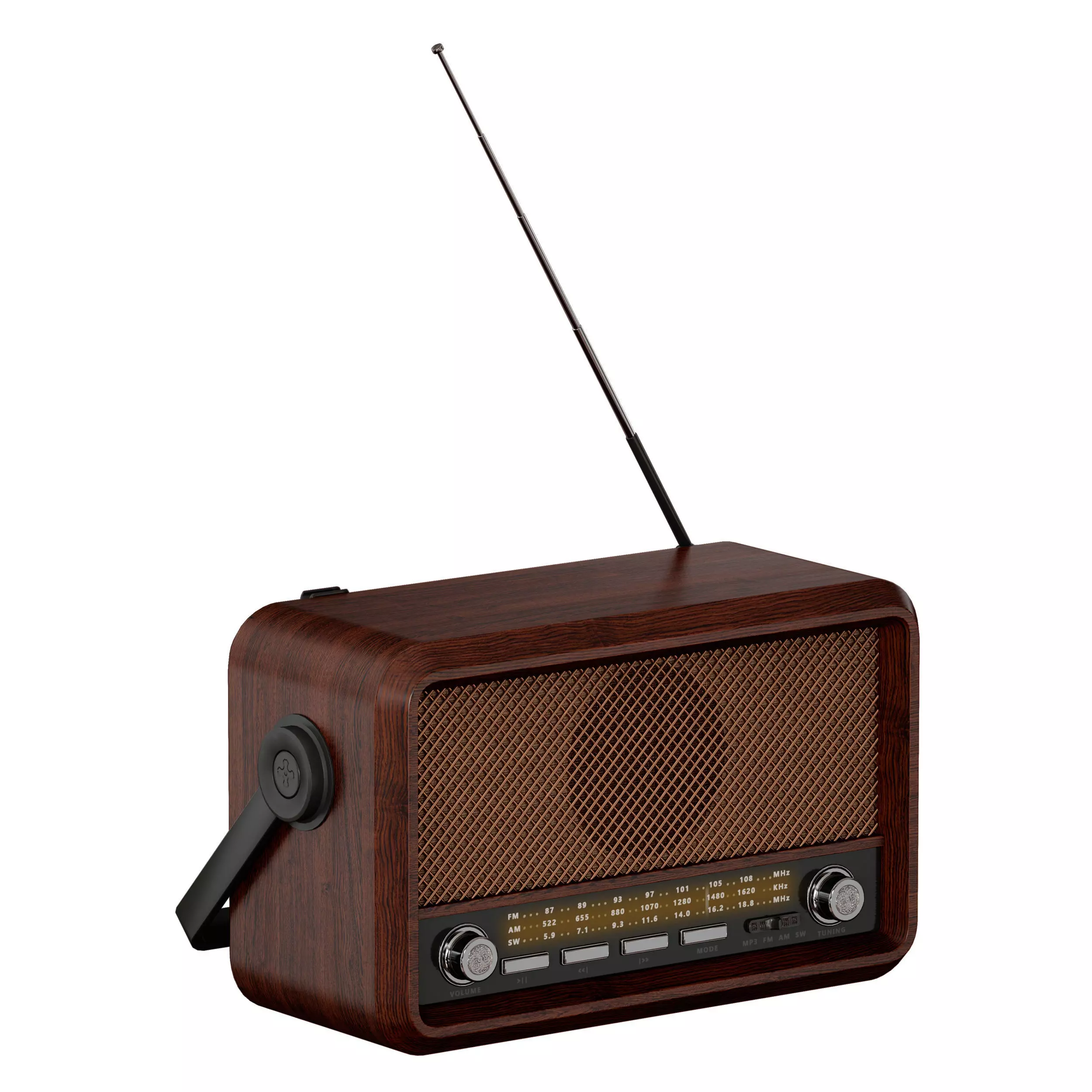 Radio Transistor 3D model