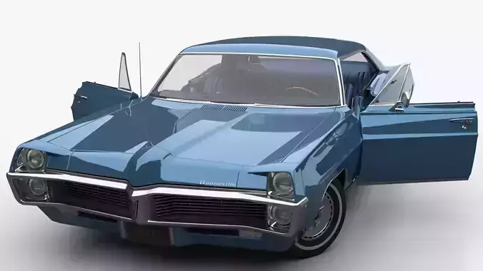 Pontiac Bonneville 67 3D model