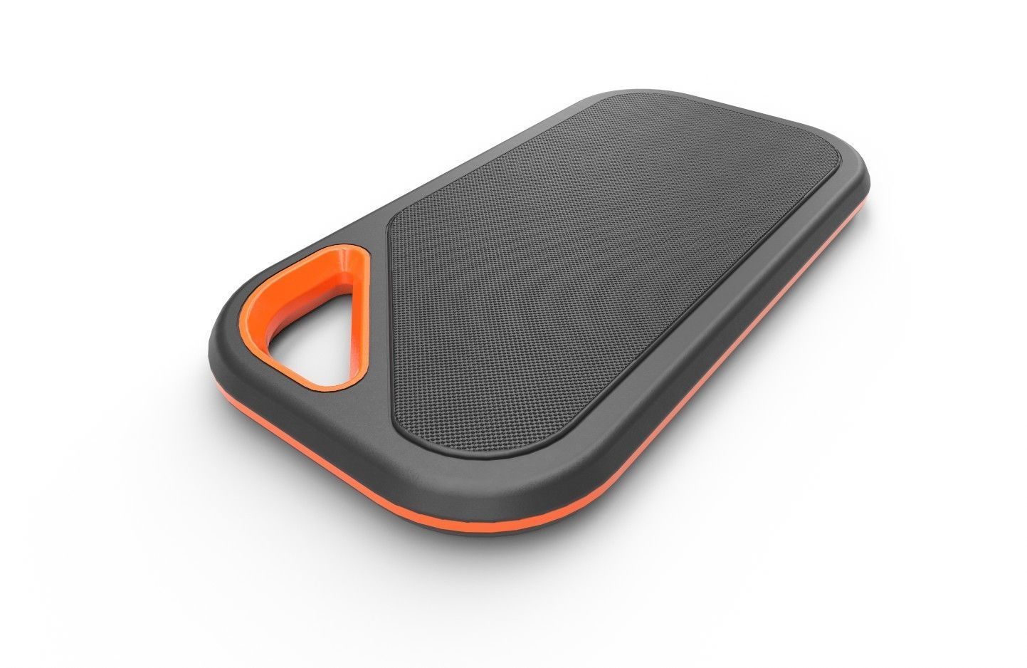 SanDisk 2TB Extreme PRO Portable SSD Low-poly 3D model_7