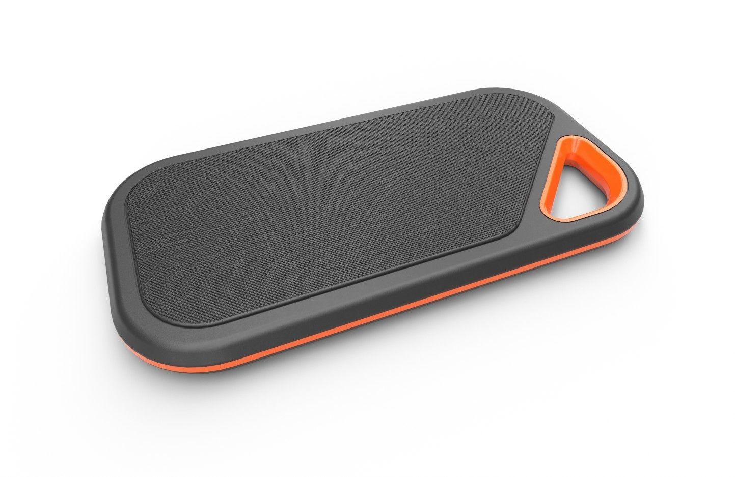 SanDisk 2TB Extreme PRO Portable SSD Low-poly 3D model_4