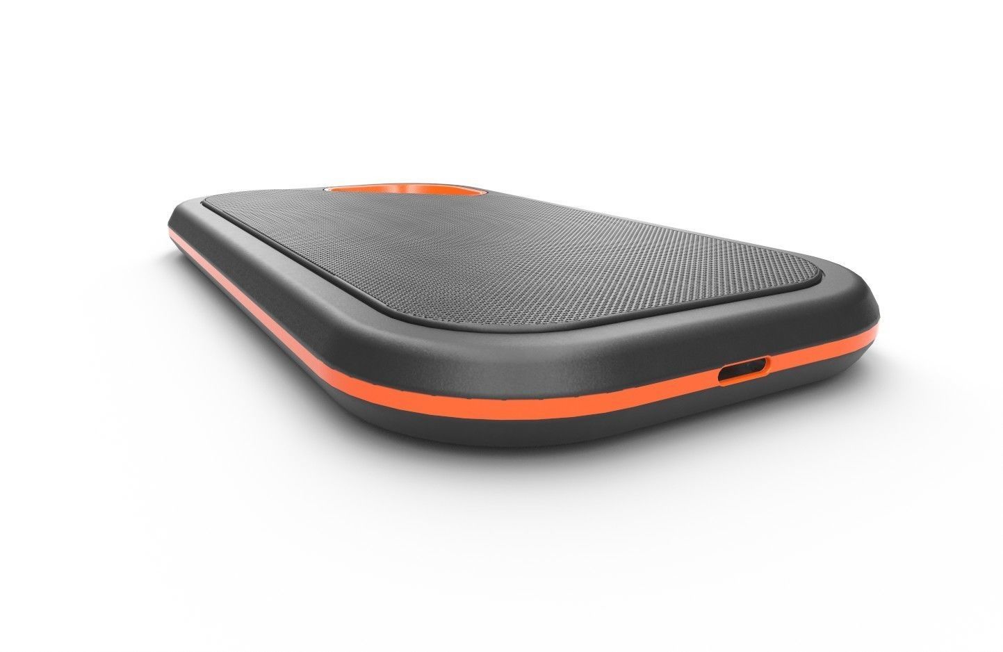 SanDisk 2TB Extreme PRO Portable SSD Low-poly 3D model_2