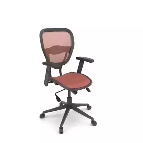 Ergomatic Adjustable Office Chair 3D model