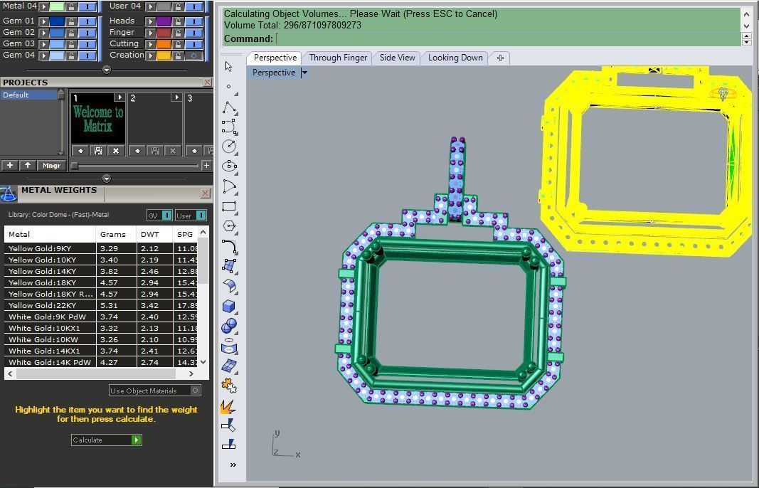 Pendant P 010 3D print model_5