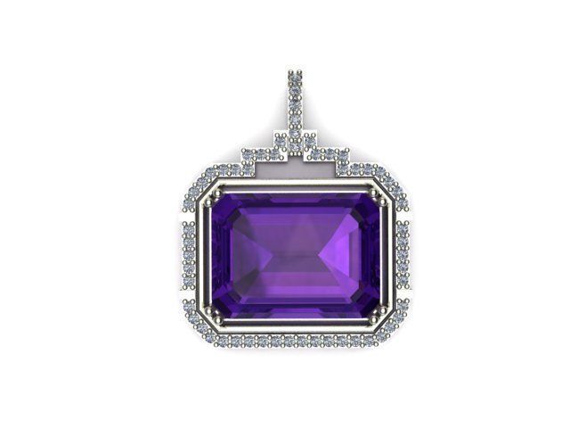 Pendant P 010 3D print model_3