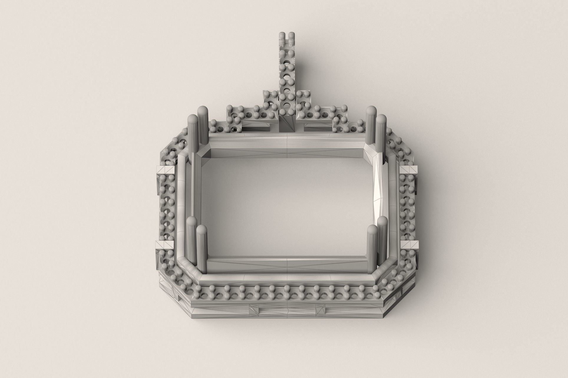 Pendant P 010 3D print model_6