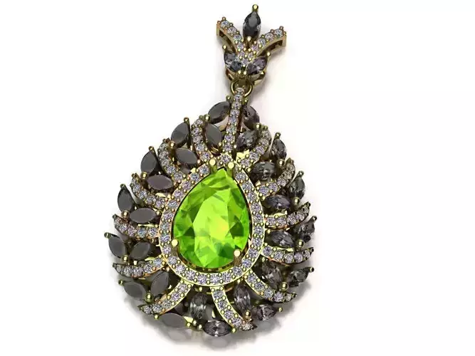 Pendant P 011 3D print model