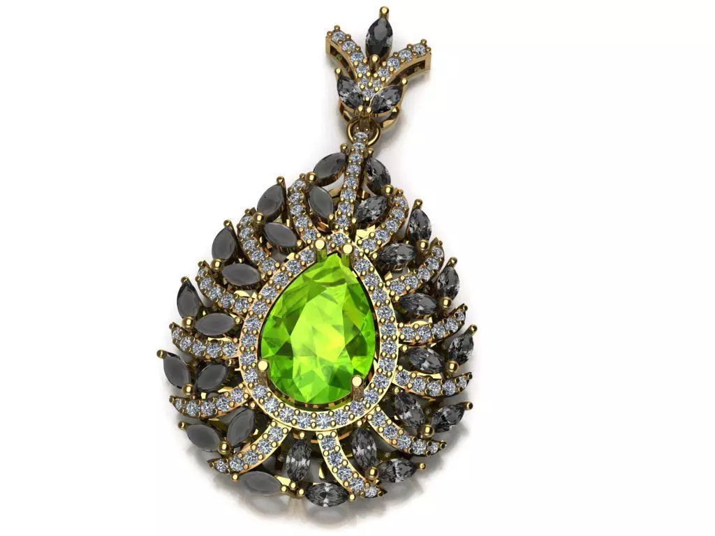 Pendant P 011 3D print model_0