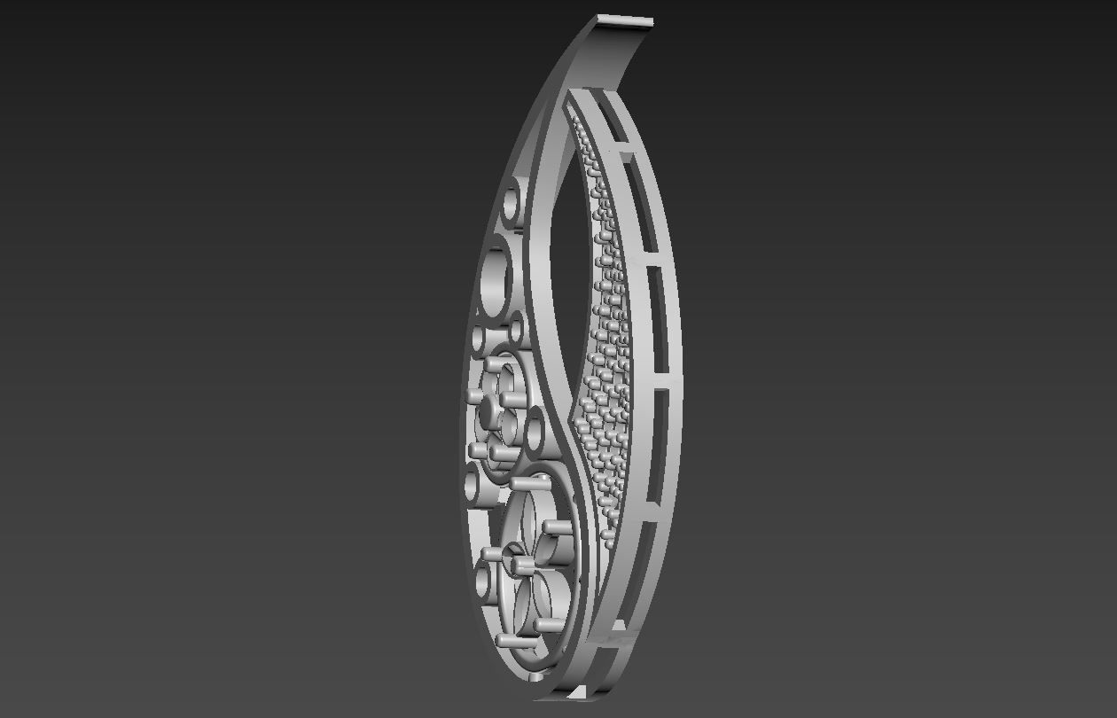 Pendant P 012 3D print model_7