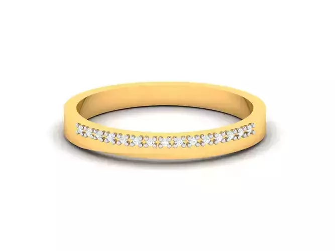 Women Diamond Ring 3dm render details