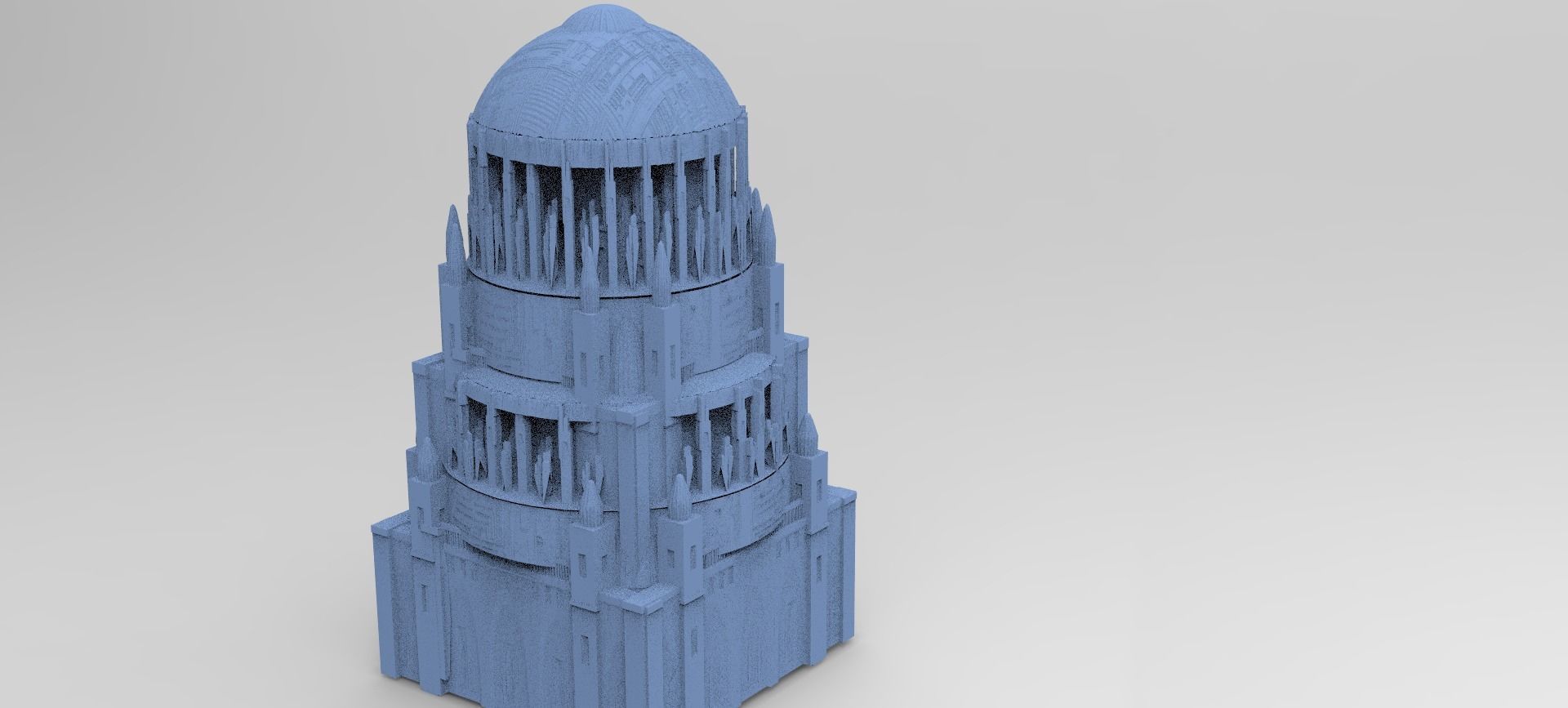 Sci Fi towers 11 models 3D model_23