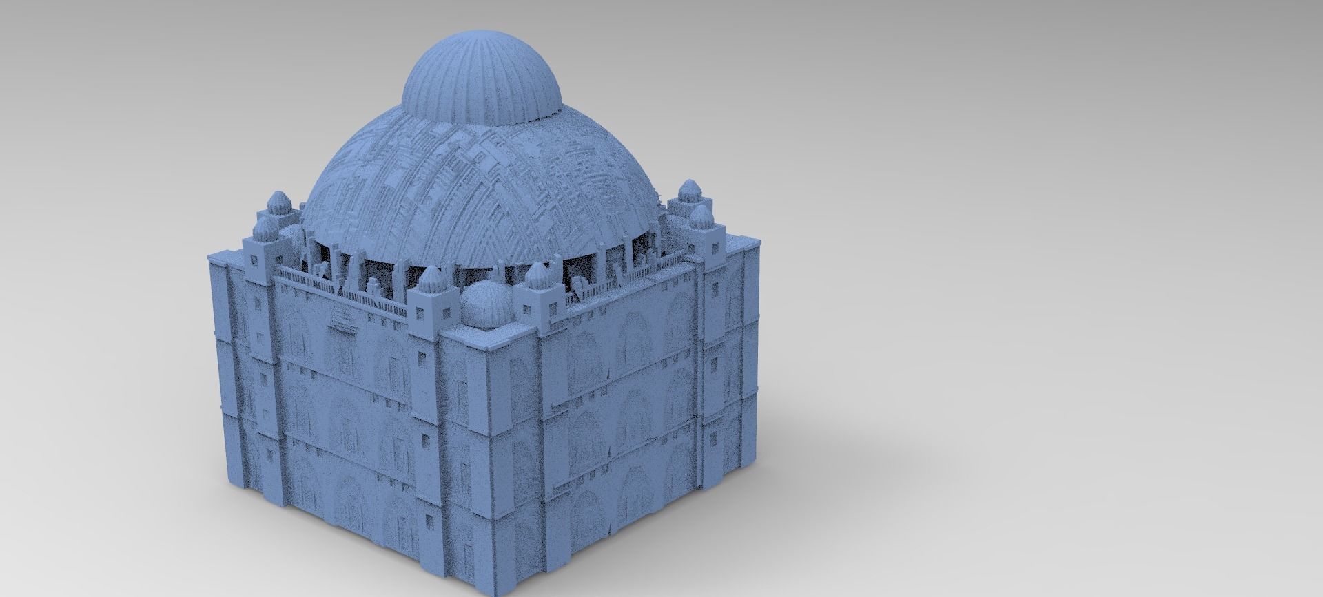 Sci Fi towers 11 models 3D model_13