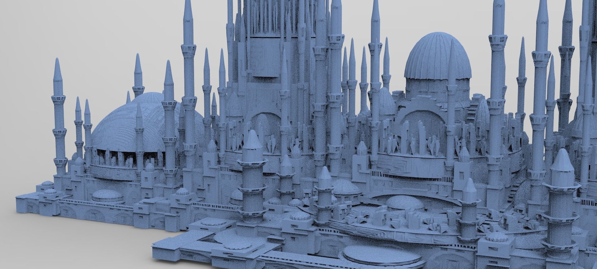 Sci Fi towers 11 models 3D model_5