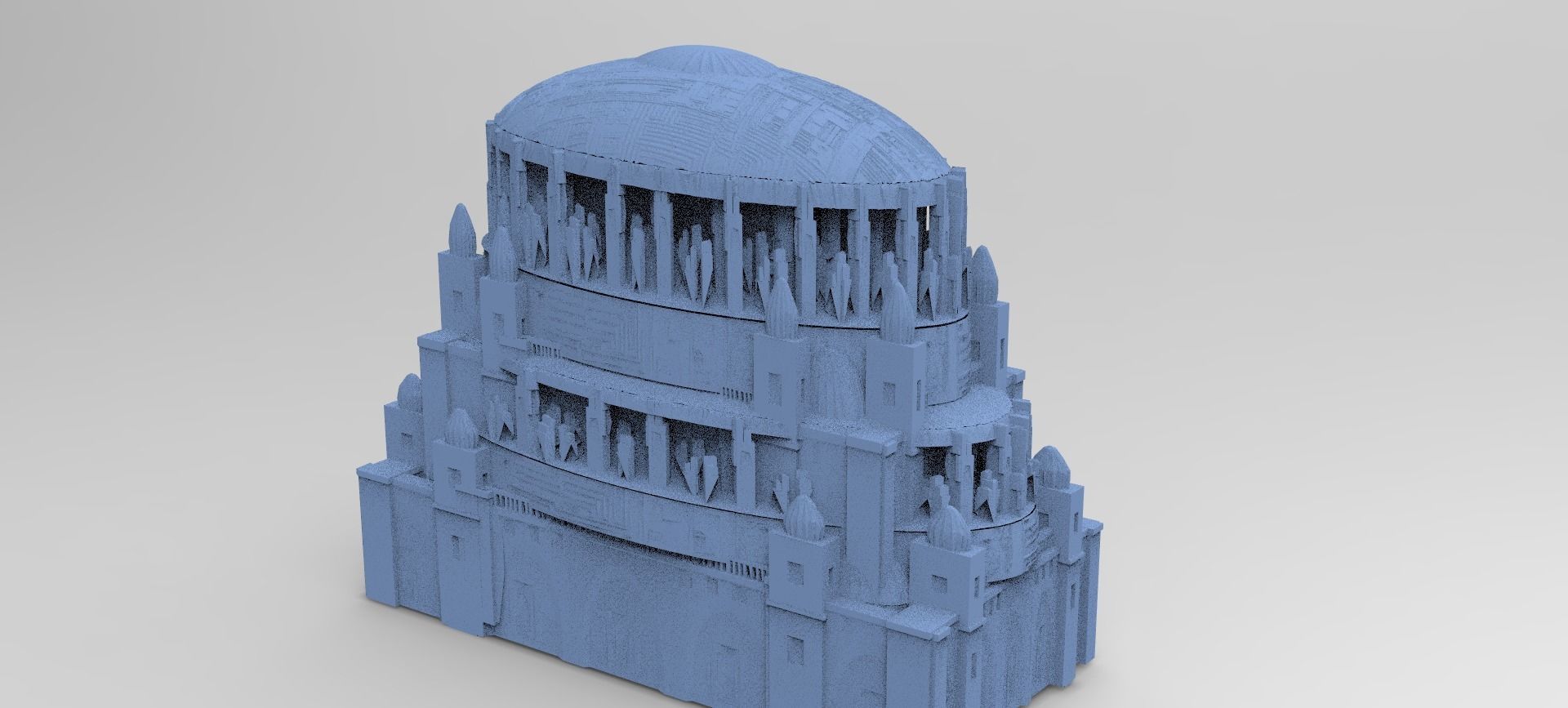 Sci Fi towers 11 models 3D model_21