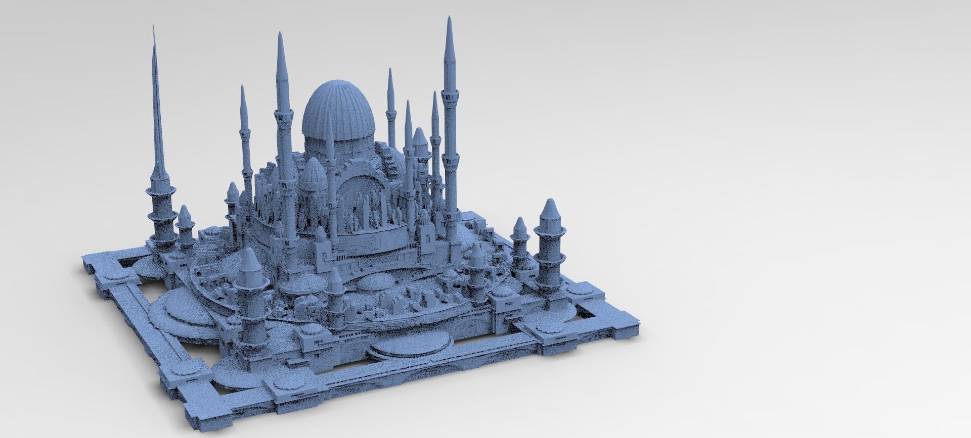 Sci Fi towers 11 models 3D model_7