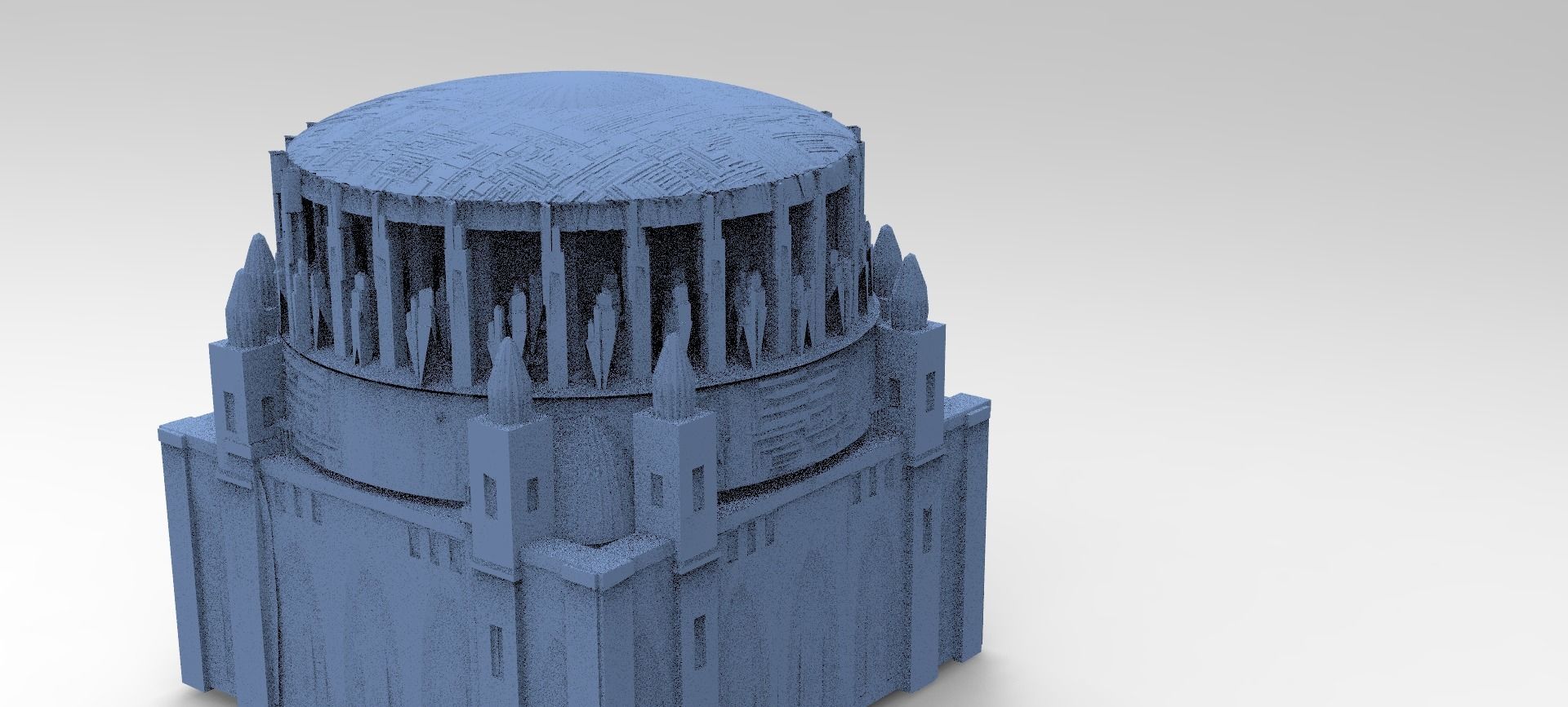 Sci Fi towers 11 models 3D model_24