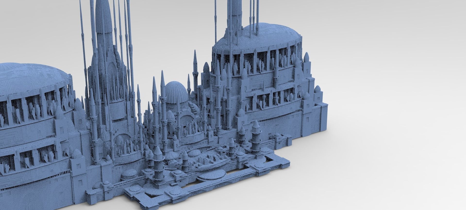 Sci Fi towers 11 models 3D model_22
