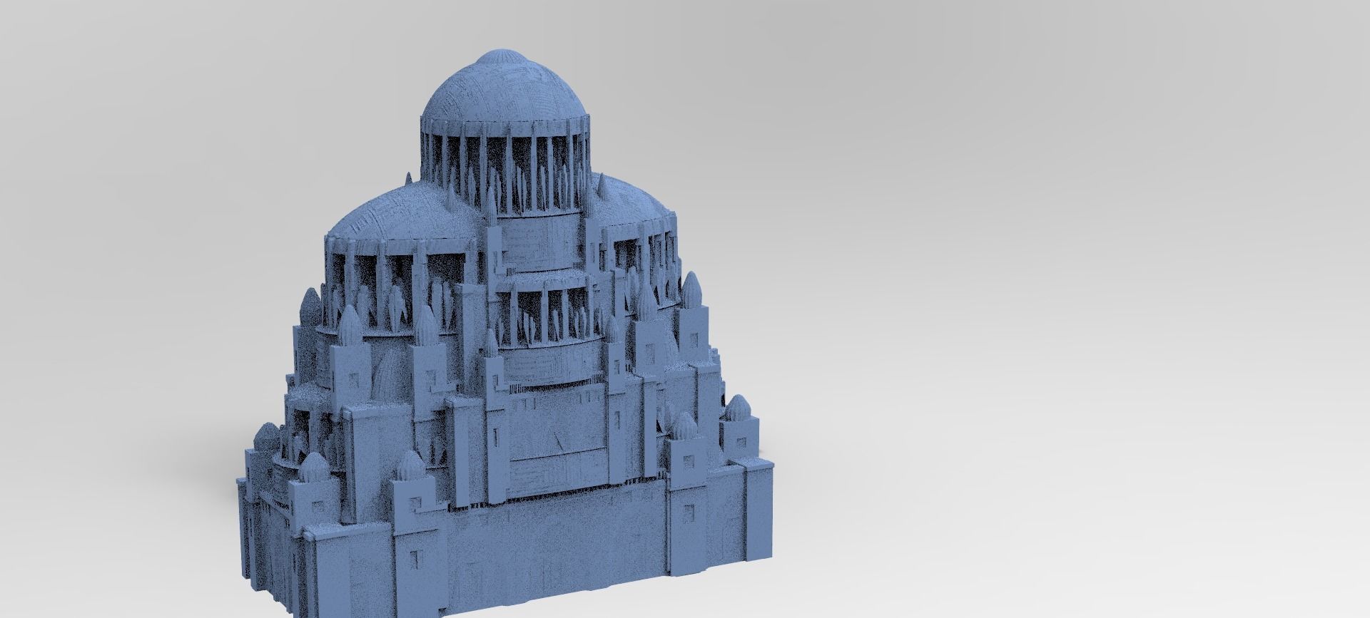 Sci Fi towers 11 models 3D model_18