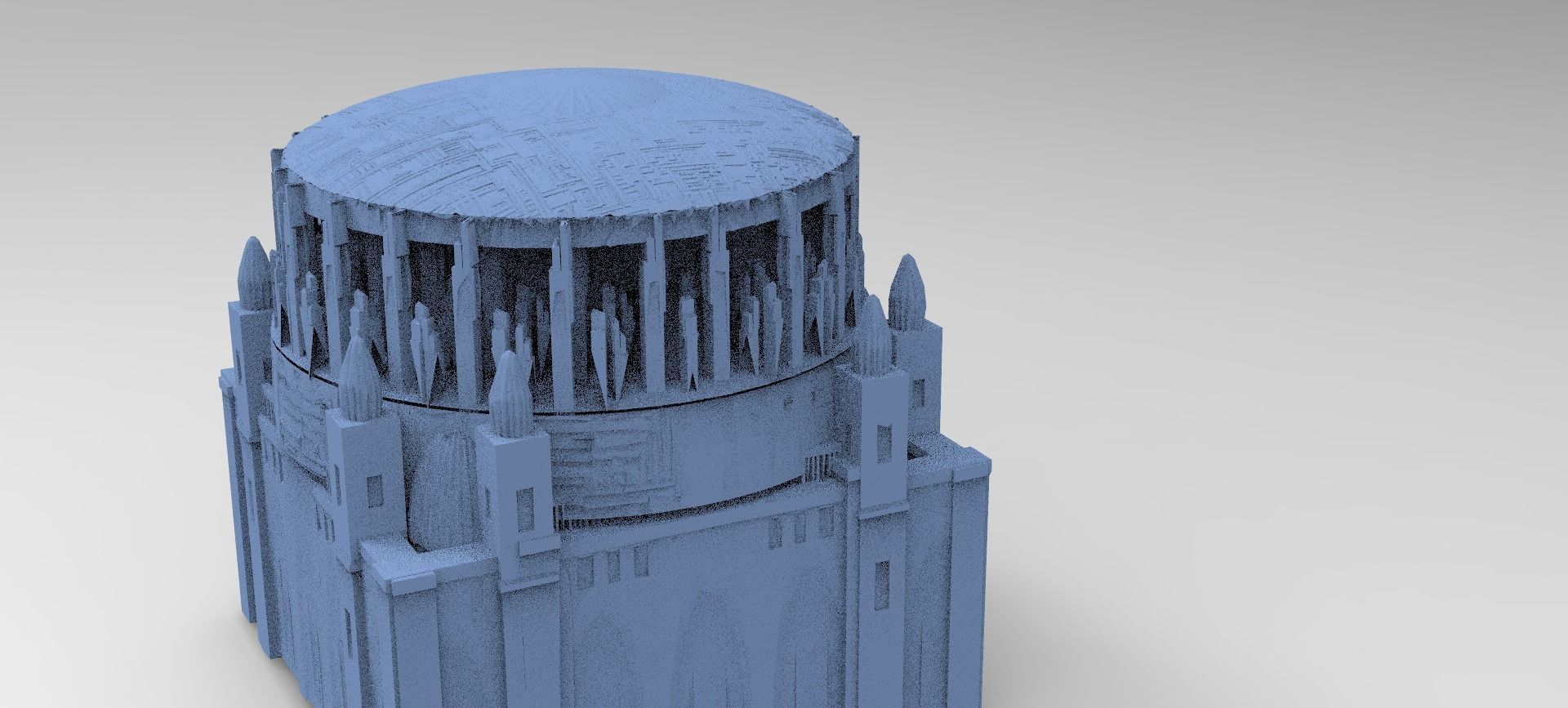 Sci Fi towers 11 models 3D model_19