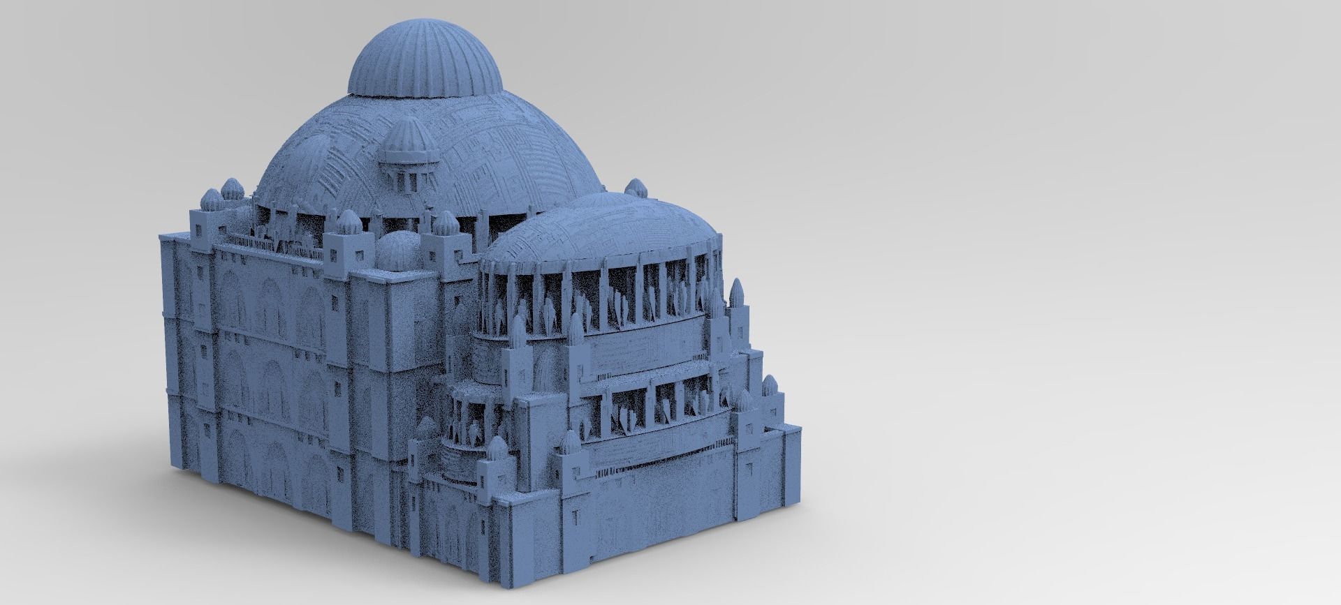 Sci Fi towers 11 models 3D model_6