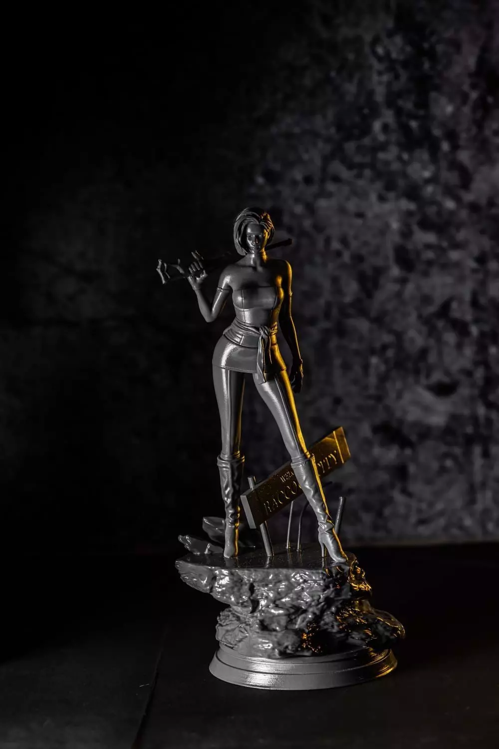 Jill Valentine 3d model fan art 3D print model_0