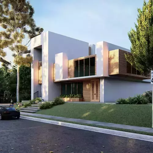 Modern Building N3 3D model