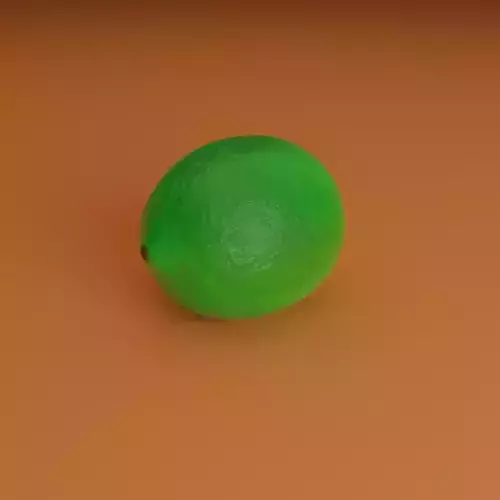 Lime Model Low-poly 3D model