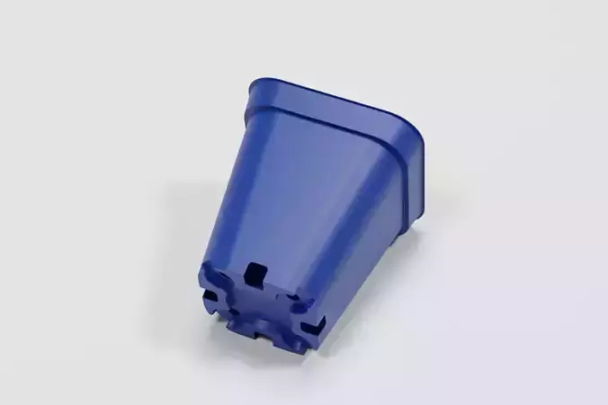 Flower pot model Low-poly 3D model Flower pot model Low-poly 3D model