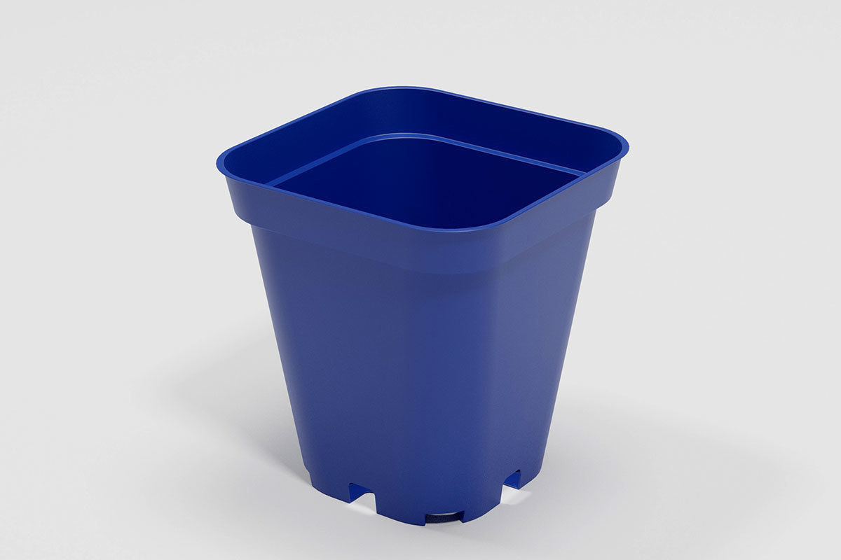 Flower pot model Low-poly 3D model_20