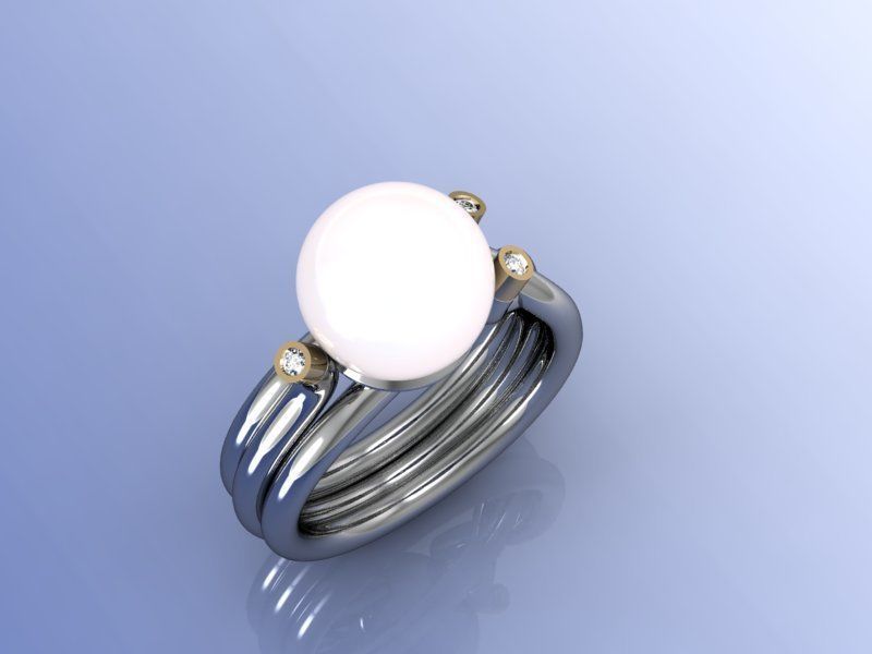 Ring Pandora ready for 3d print 3D print model_9