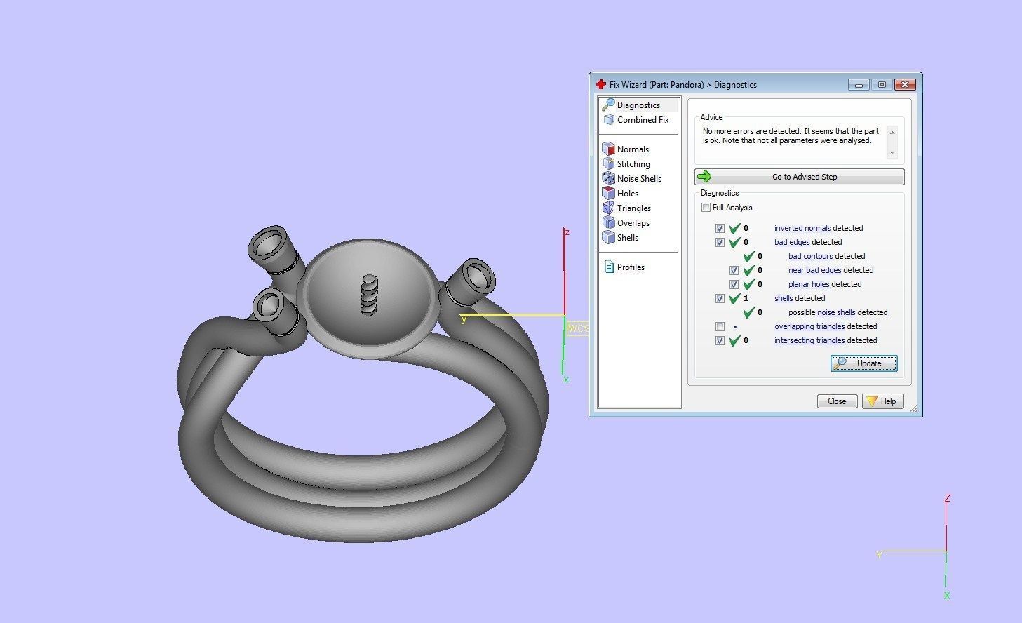 Ring Pandora ready for 3d print 3D print model_6