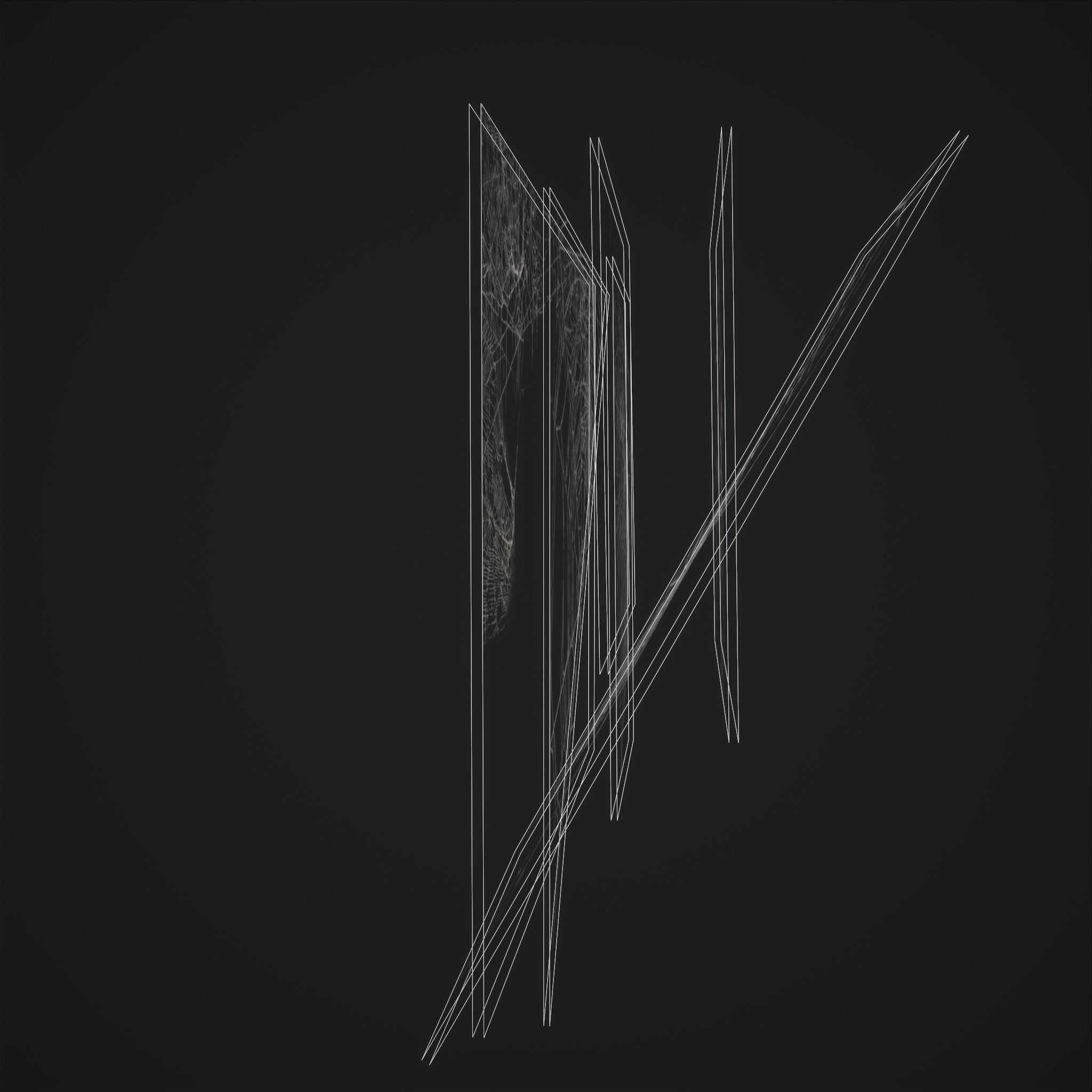 Spider Webs Low-poly 3D model_18